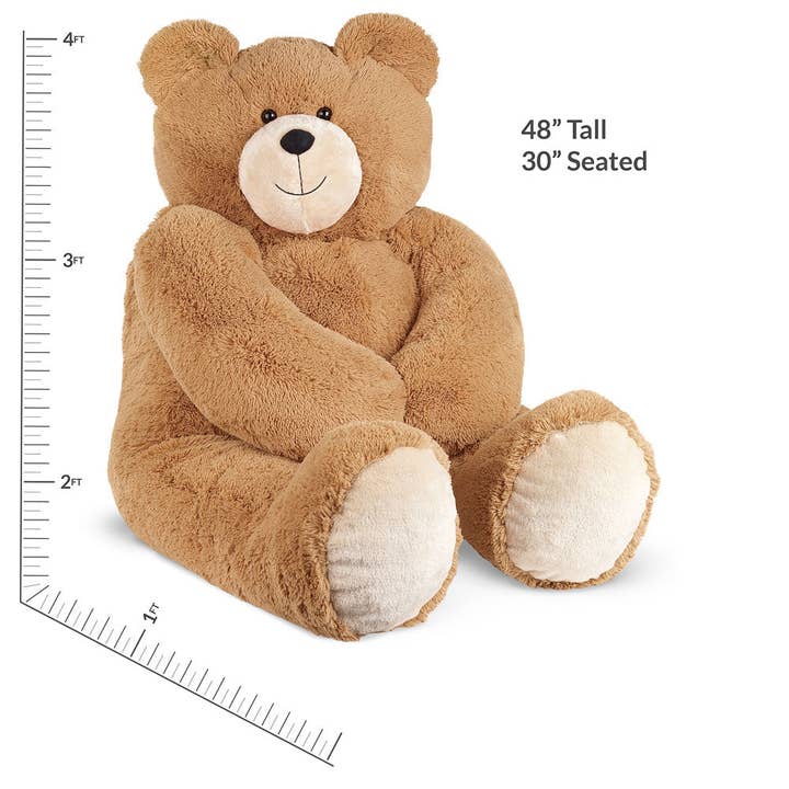 Vermont Teddy Bear - Wholesale Stuffed/Plush Toy - Kids & Baby - 4 Ft. Big Hunka Love® Bear3