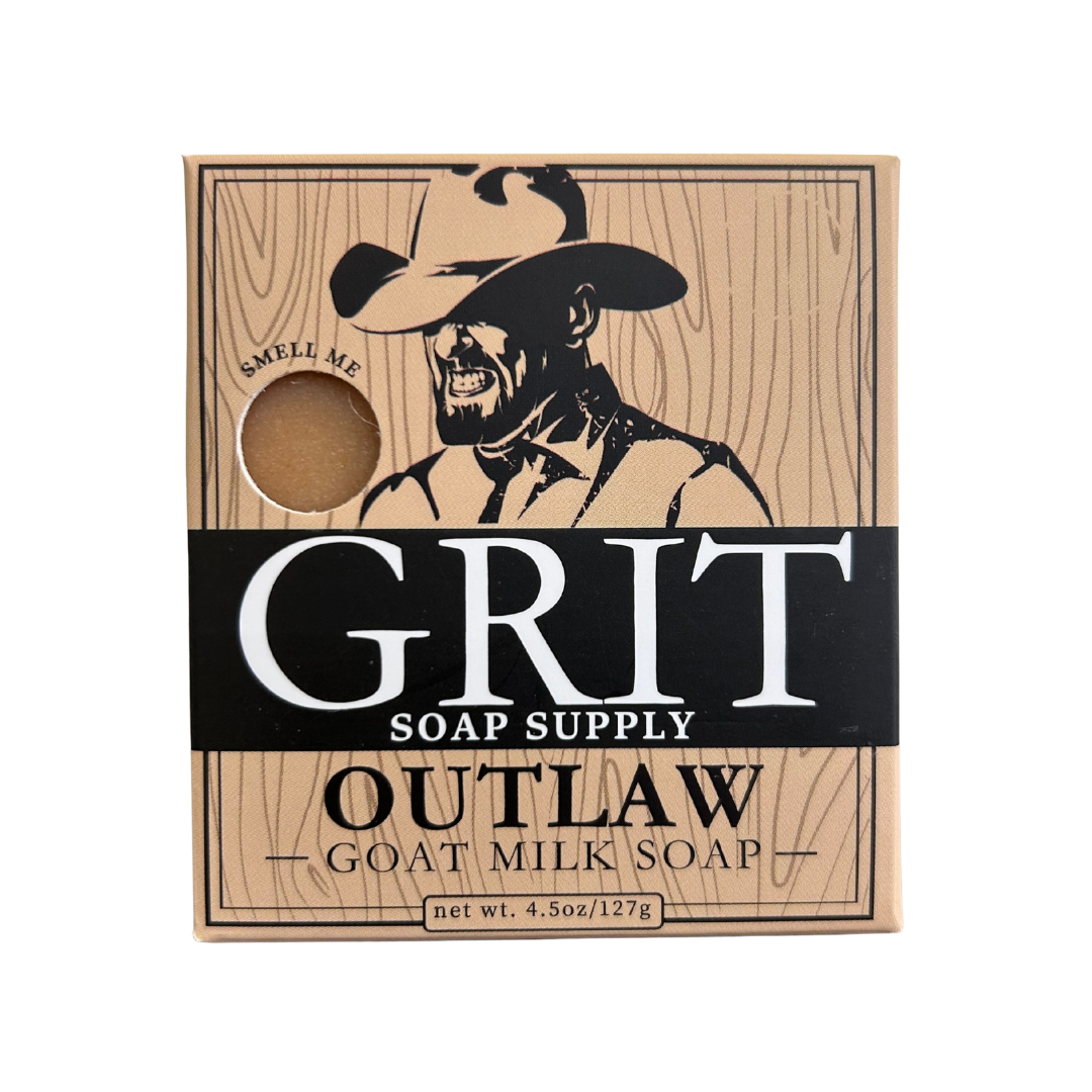 GRIT Soap Supply - Wholesale Bar Soap - Men's - Outlaw Goat Milk Bar Soap5