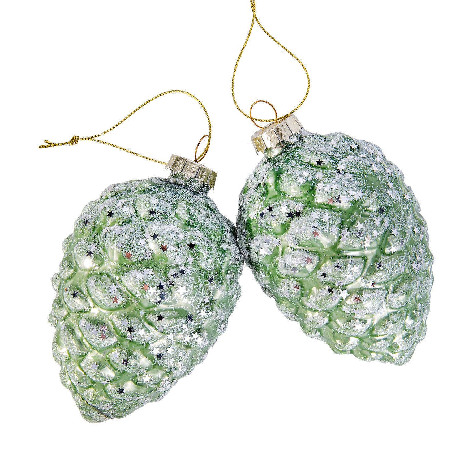 STP - Wholesale Ornament Set - Turquoise Rhapsody Glass Christmas Tree Ornament Set of 62