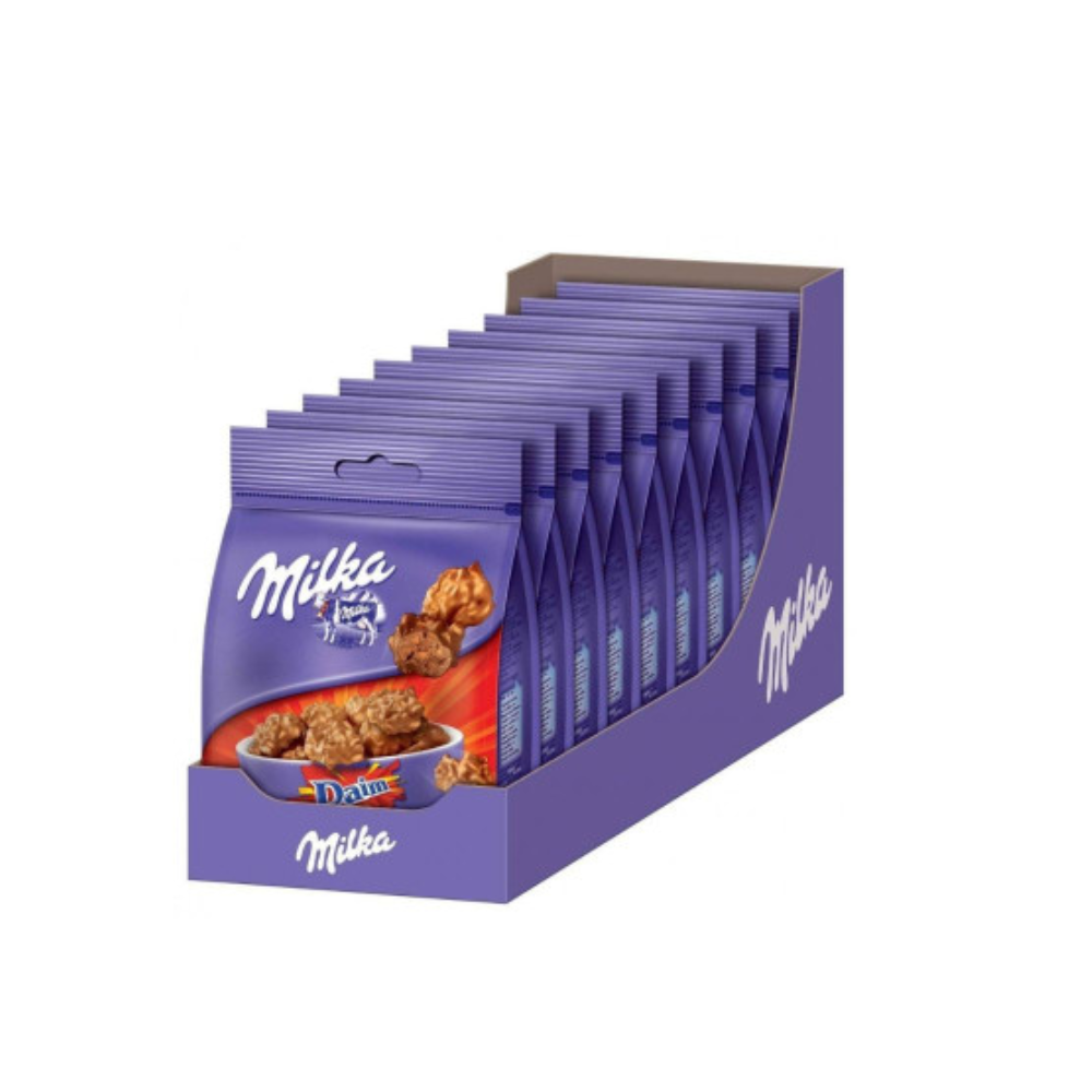123bonbon - Wholesale Chocolate Covered Sweets - MILKA Snax Daim 145G1