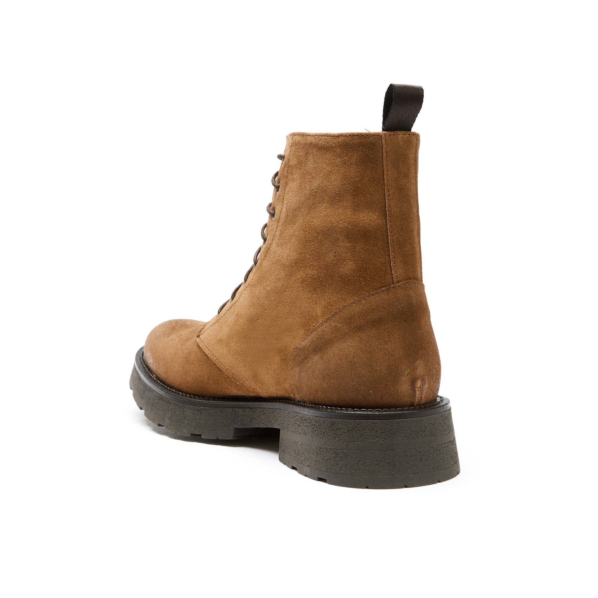 Frank Daniel – Großhandel Chelsea Boots – Herren – Kastanienbraune Stiefel für Herren. Hergestellt in Italien2
