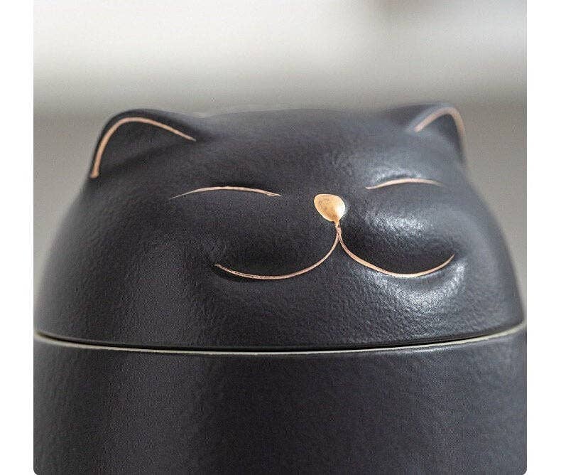 Gohobi （We cover U.S. import duties） – wholesale Tea pot – Gohobi Cat tea cup [UK stock] with Infuser office Tea Mug0