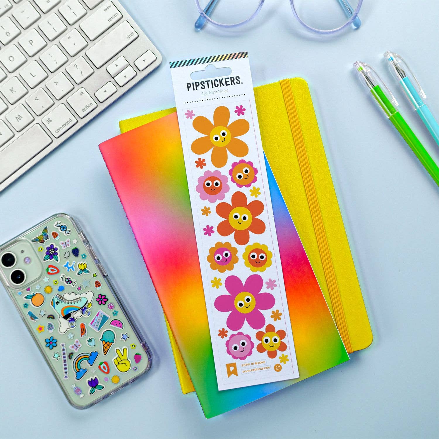 Pipsticks - Wholesale Sticker - Googly Eyed Eyeful of Blooms3