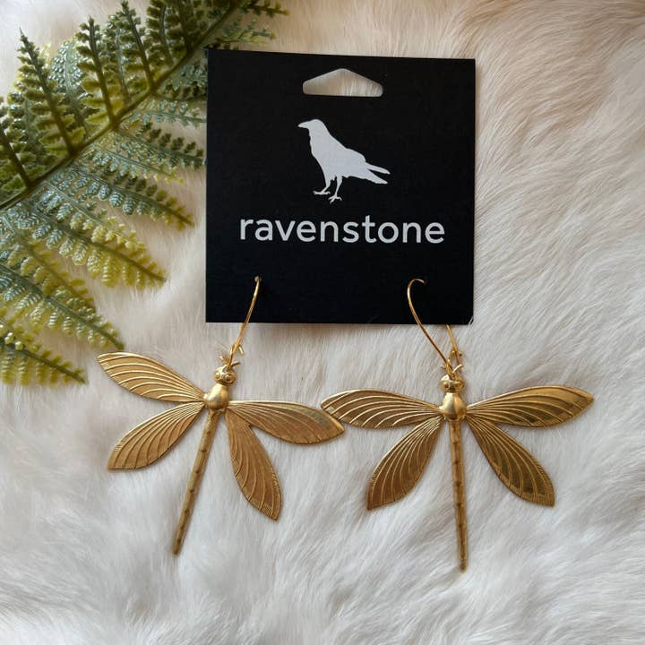 Ravenstone - Wholesale Dangle Earrings - The Dragonfly Earrings0