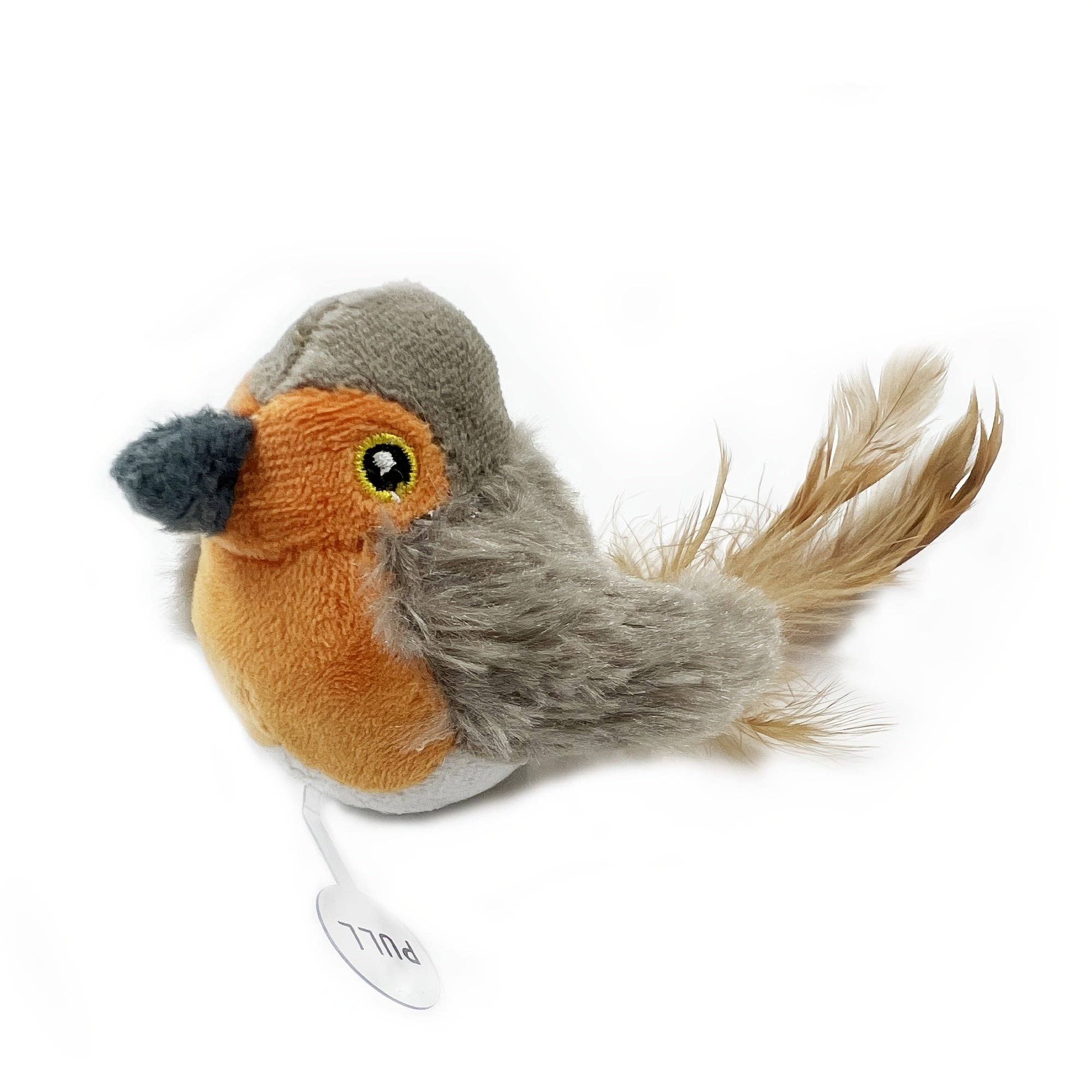 DIYSTORE - Wholesale Pet Toy - Cat - Interactive Sparrow Bird Pet Toy with Colorful Feather Patterns - Battery Operated, Fabric Material, Perfect for All Cat Breeds11