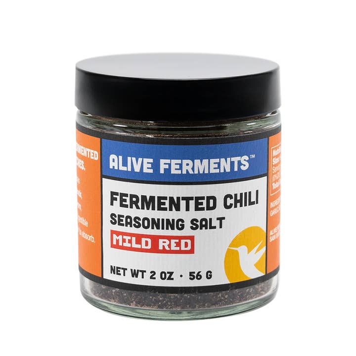 Alive Ferments - Wholesale Salt & Pepper Mix - Fermented Seasoning Salt - Mild Red - FREE Shipping!