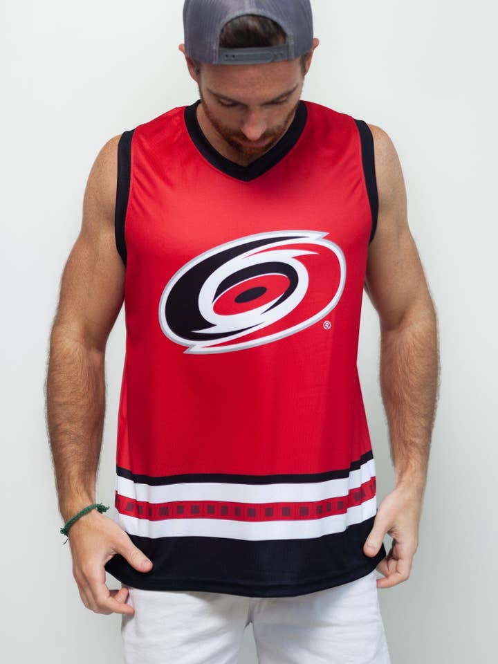 Tanque de hockey Carolina Hurricanes para venta al por mayor de Bench Clearers