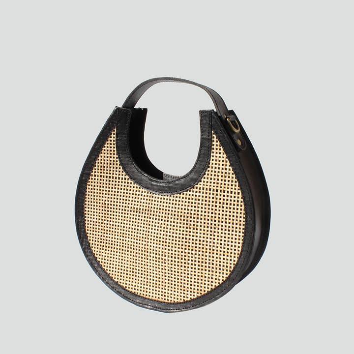 STREET LEVEL - Wholesale Crossbody Bag - Women's - Ajeng Rattan Crossbody