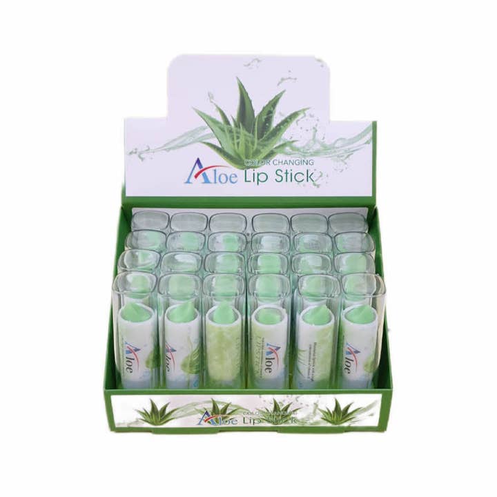 Atlas Fashion - Wholesale Lip Balm - Aloe Color Changing Lip Balm