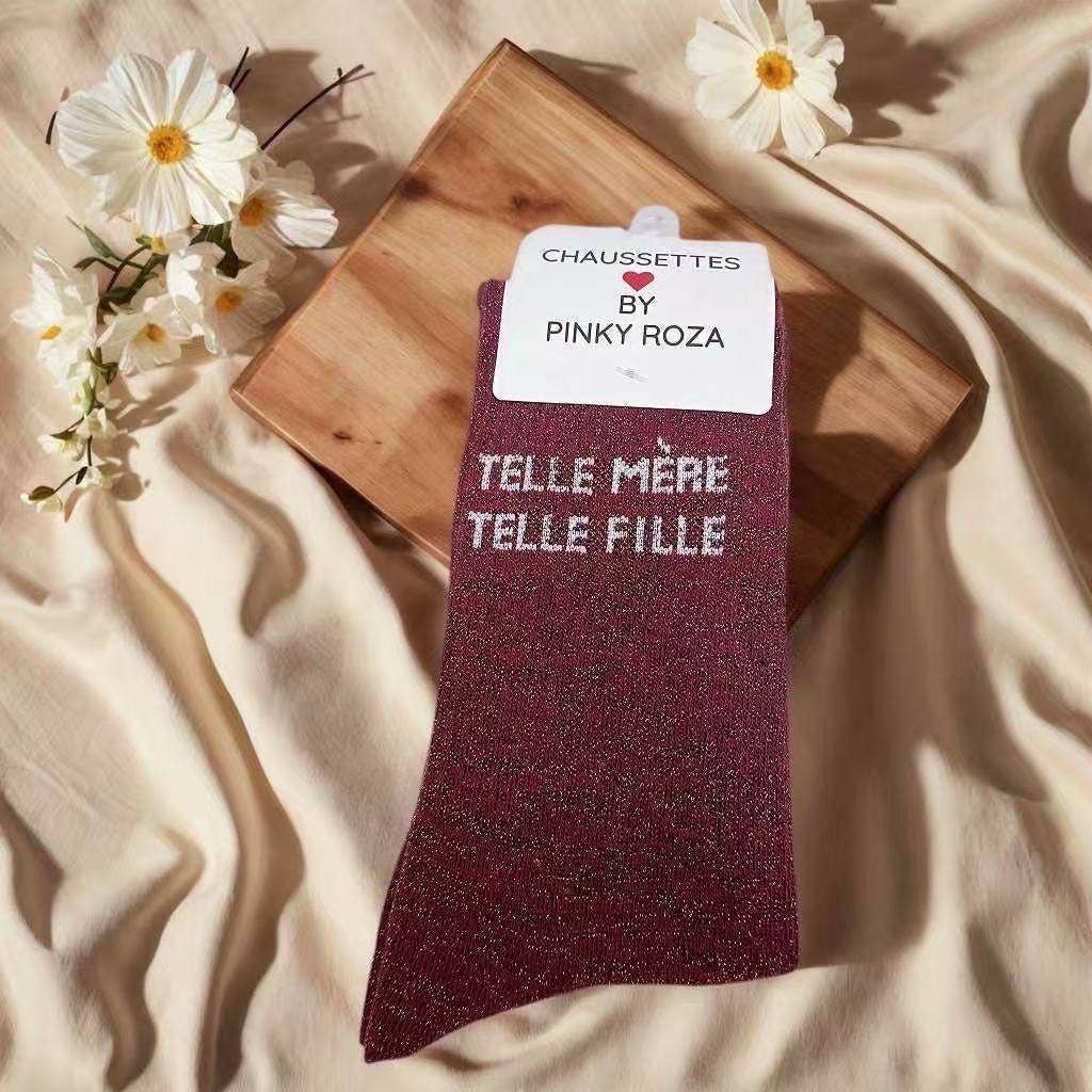 Anais - Wholesale Socks - Women's - high glitter sock50