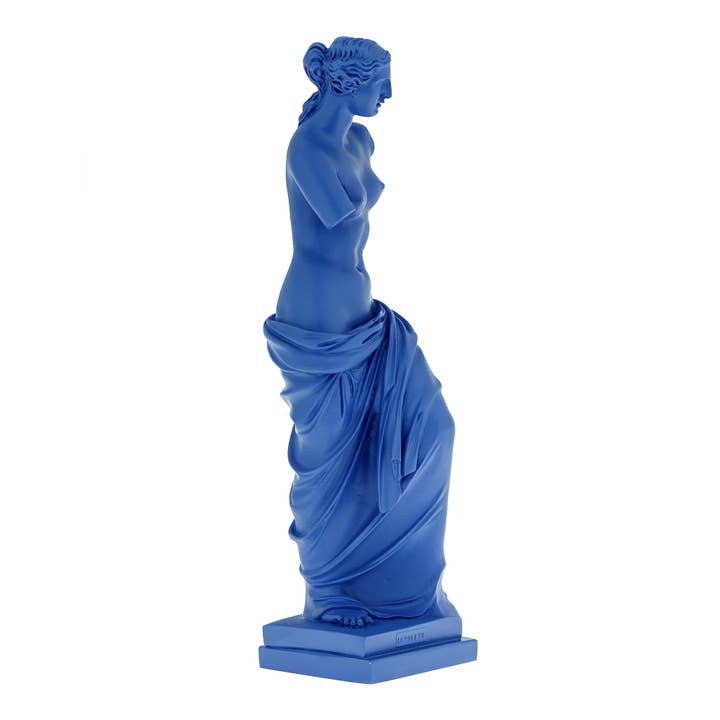 ARTIA LTD – Engroshandel Skulptur – Afrodite af Milos eller Venus de Milo Statue, 40cm Blå Farve