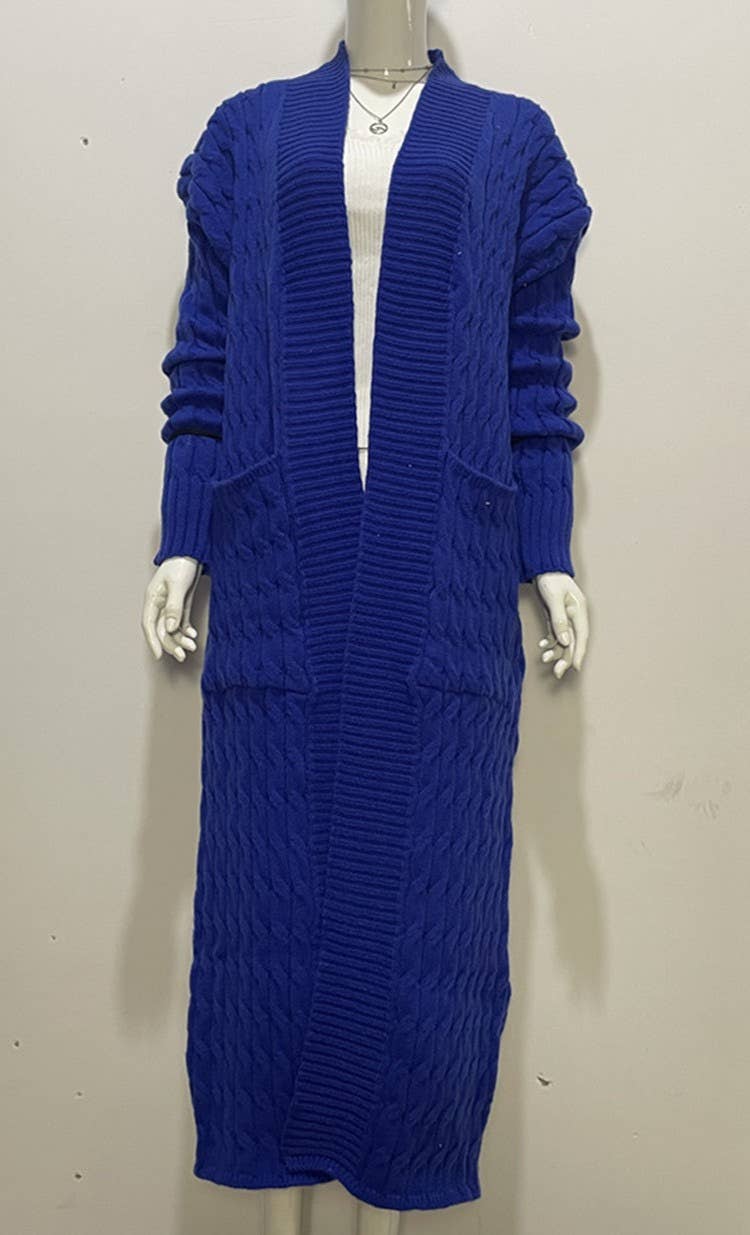 Productseeker - Wholesale Coat - Women's - CT037 Cozy Plus Size Long Knit Sweater Coat22