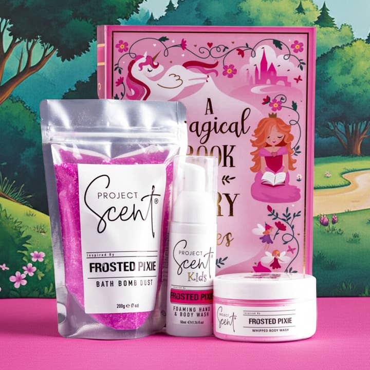 Book Gift Set – Princess, Fairy Tale or Unicorn Bath Box for wholesale by Project Scent