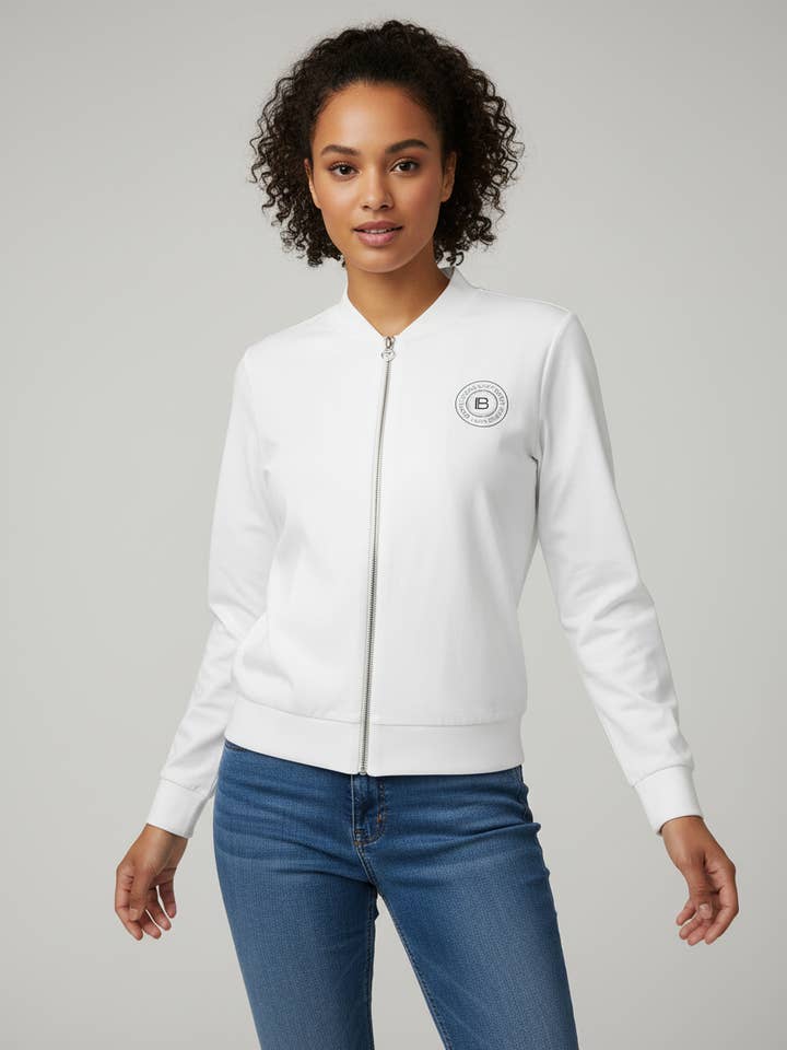 REISSVERSCHLUSS-SWEATSHIRT MIT LOGO - Laura Biagiotti - Hergestellt in Italien für den Großhandel von JASMINE & CO. SRL