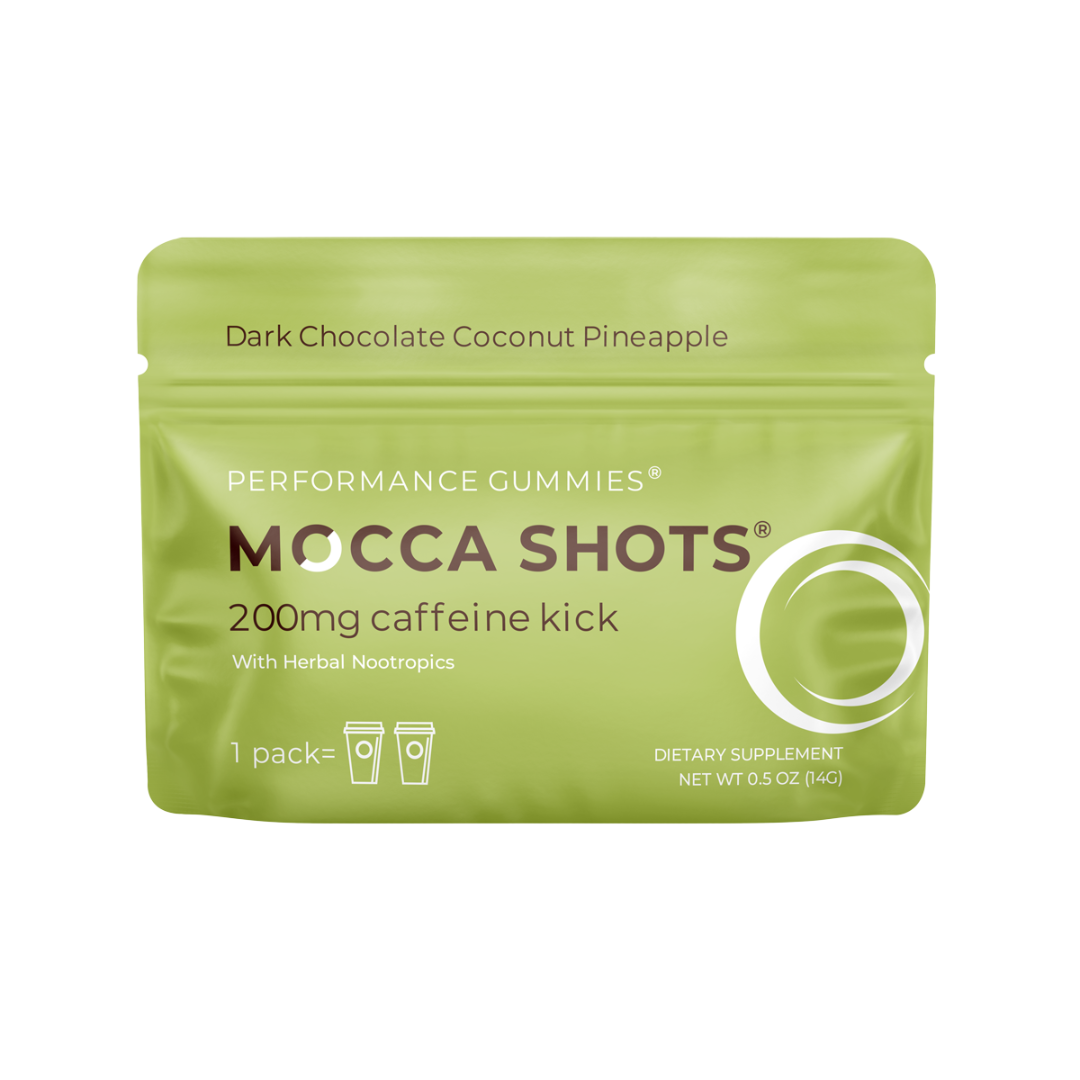 Seattle Gummy Company - Wholesale Oral Supplement/Vitamin - Mocca Shots Energy Gummies with Caffeine Coconut Pineapple1