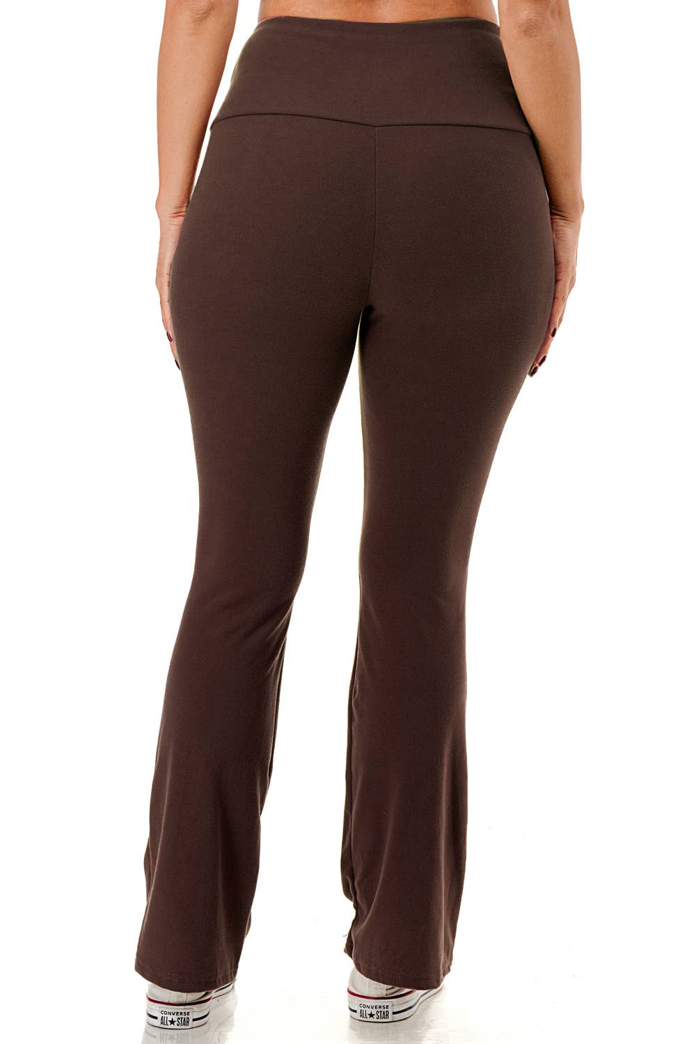 Color 5 – Leggings de desporto/casuais - Mulher por atacado – Calça legging de inverno de cintura alta com forro de lã pesada e perna larga.3