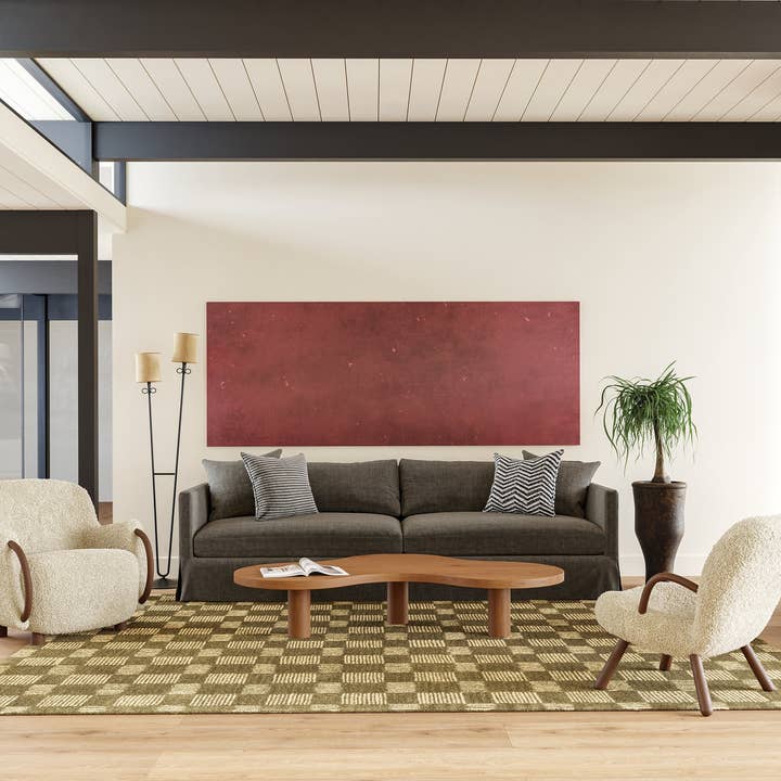 nuLOOM - Wholesale Area Rug - Quince Checkered Wool Area Rug8