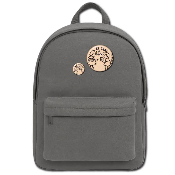 Static Cat Studio - Vendita all'ingrosso Spilla da bavero - È un cazzo? - Pin3