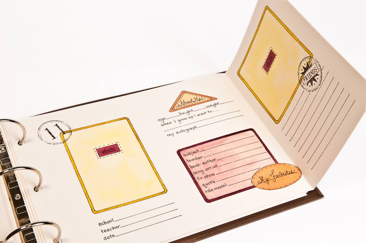 Hugs and Kisses XO – Engroshandel Mindebog - Børn og baby – Skoledage - Skole Memory Book7