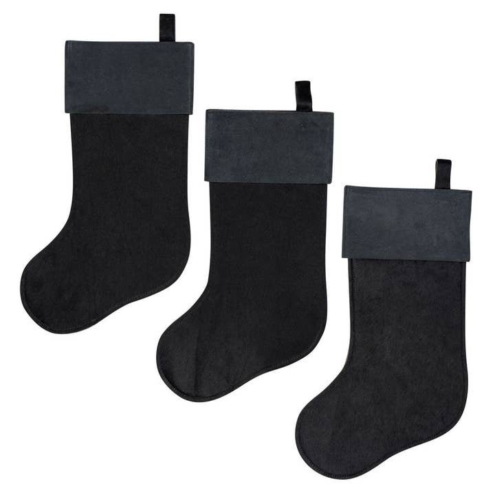B.S. Trading Co - Wholesale Holiday Stocking - Cowhide Stockings8