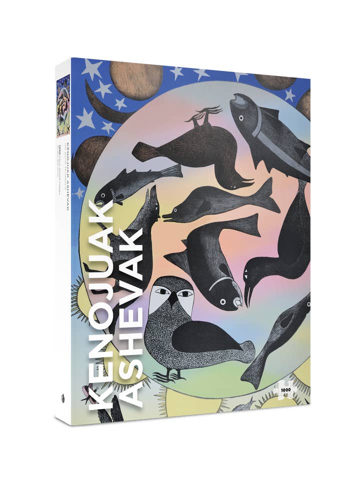 Kenojuak Ashevak: Siilavut, Nunavut 1000-Teile-Puzzle für den Großhandel von Pomegranate