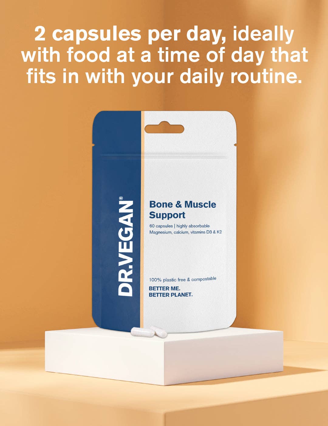 DR.VEGAN – wholesale Oral supplement/vitamin – Bone & Muscle Support | Calcium, Magnesium | 60 Capsules3