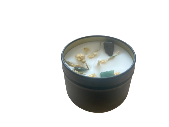 Sally Oliver - Wholesale Jar/Filled Candle - Handmade Jasmine and Jade Candle, Cedarwood & Jasmine scent 4