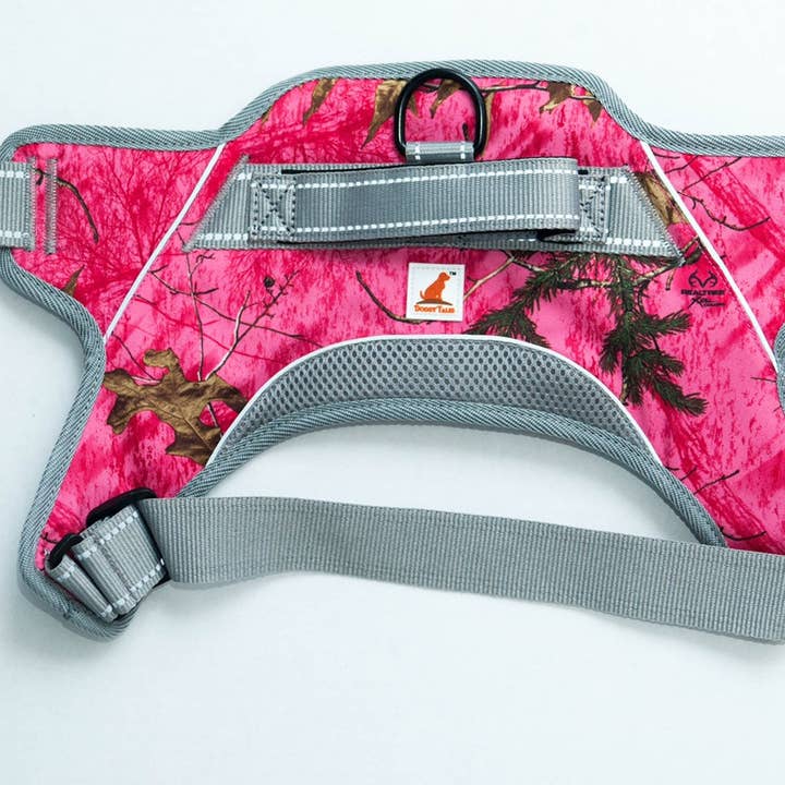 Patented Realtree® Hart Harness Paradise Pink for wholesale by DOGGY TALES