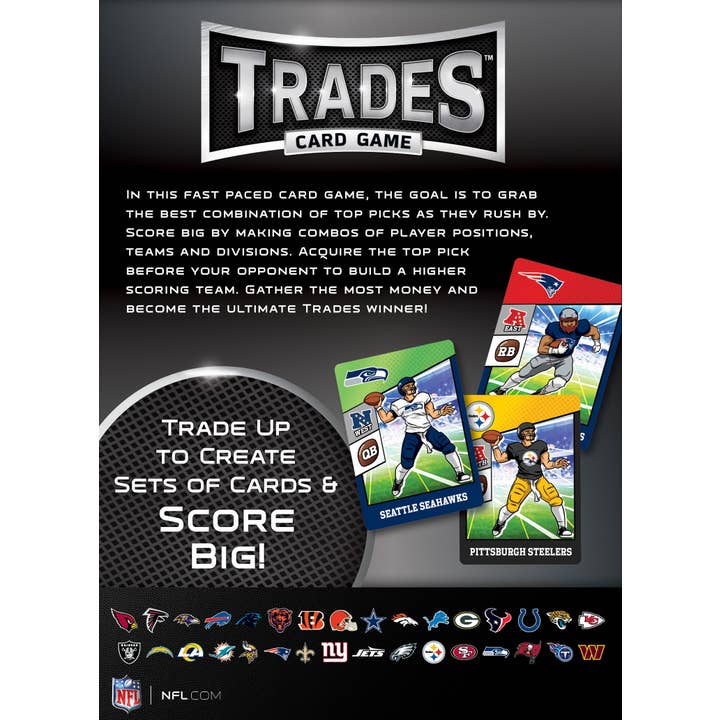 Masterpieces Puzzles - Wholesale Card Game - NFL Trades Card Game2