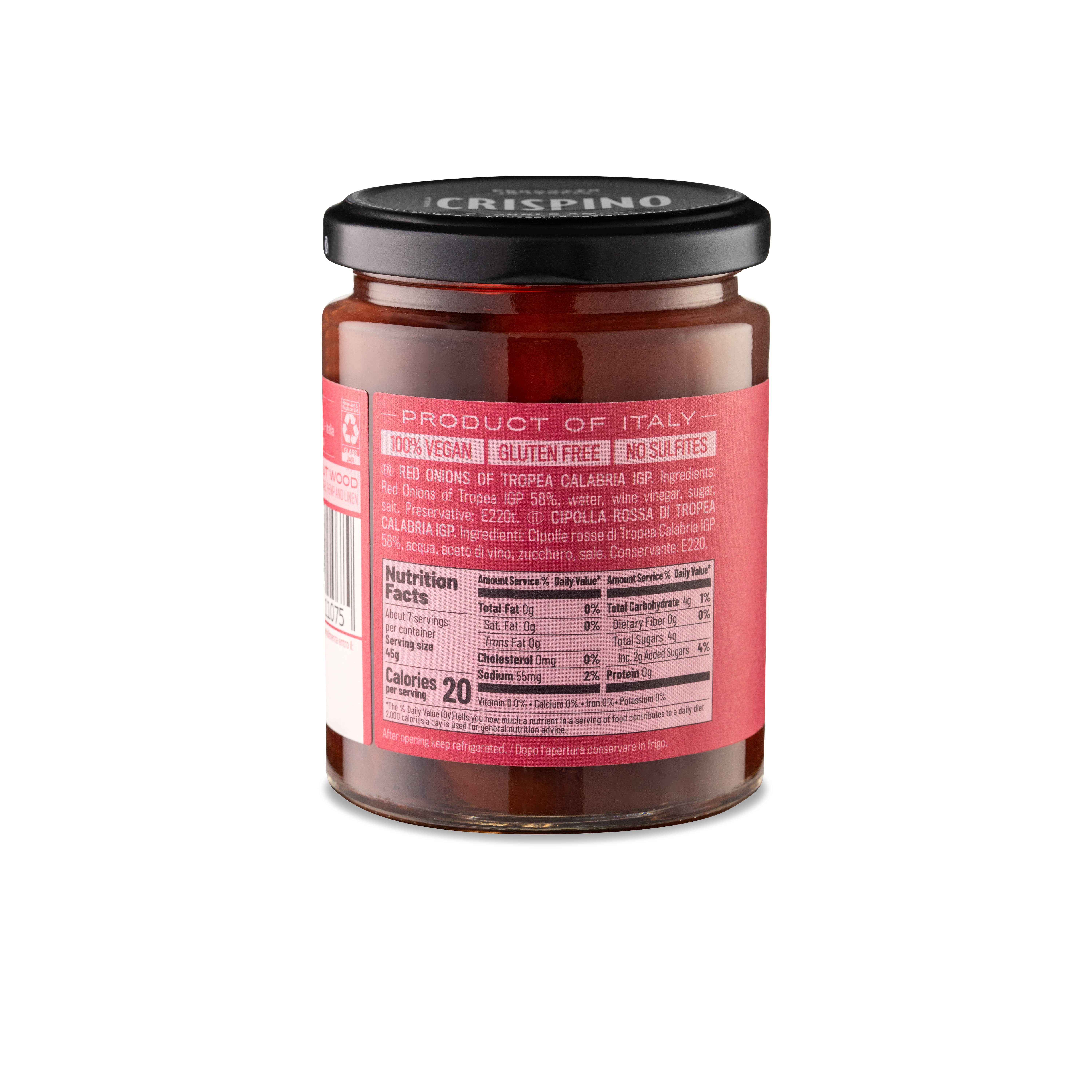 USA Distribution by Taycte - Wholesale Pickled Vegetables - CIPOLLE ROSSE DI TROPEA CALABRIA I.G.P. | Vegan I2