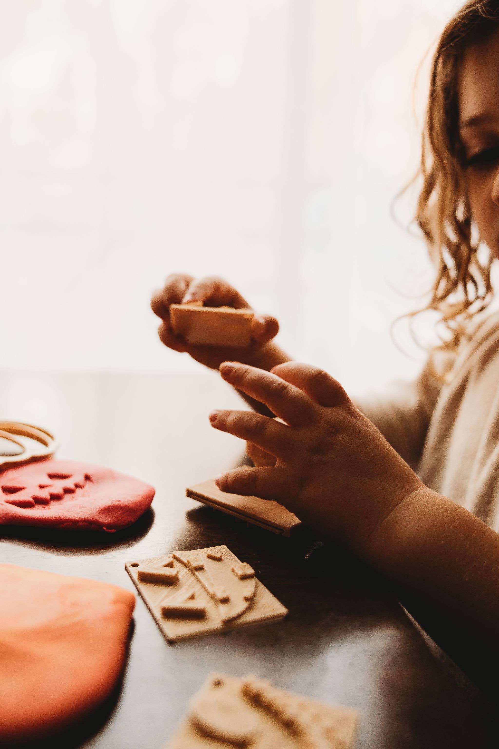Kinfolk Pantry - Vente Set de coloriage – enfant et bébé - Set de tampons citrouille pour pâte à modeler écologique - Halloween4