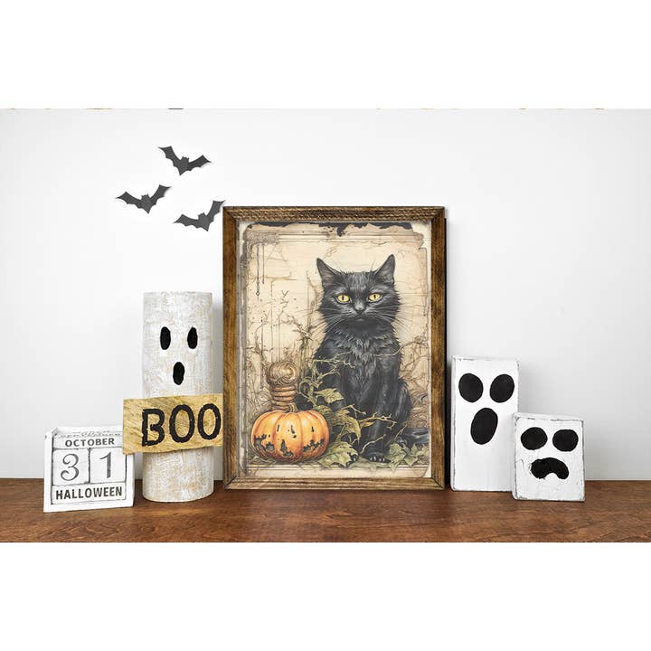 Jarmz Designs - Wholesale Kunstprint - TIMBERLAND FRAME VINTAGE ZWARTE KAT2