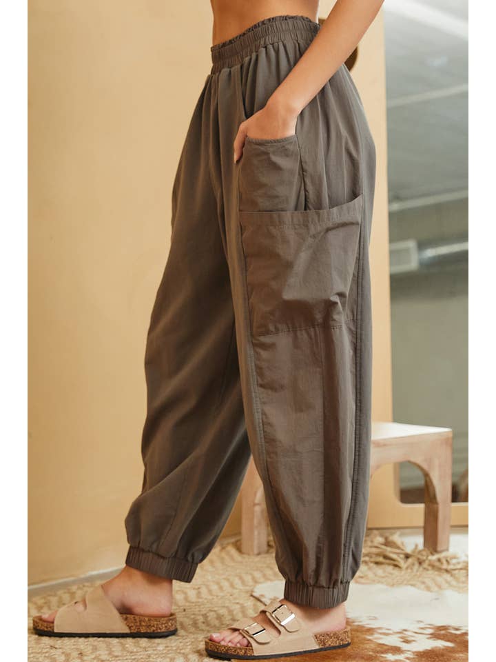 Sweet Lovely by Jen - Wholesale Lounge Sweatpants/Joggers - Women's - CASUAL COMFY WIDE-LEG HARMES JOGGERS19