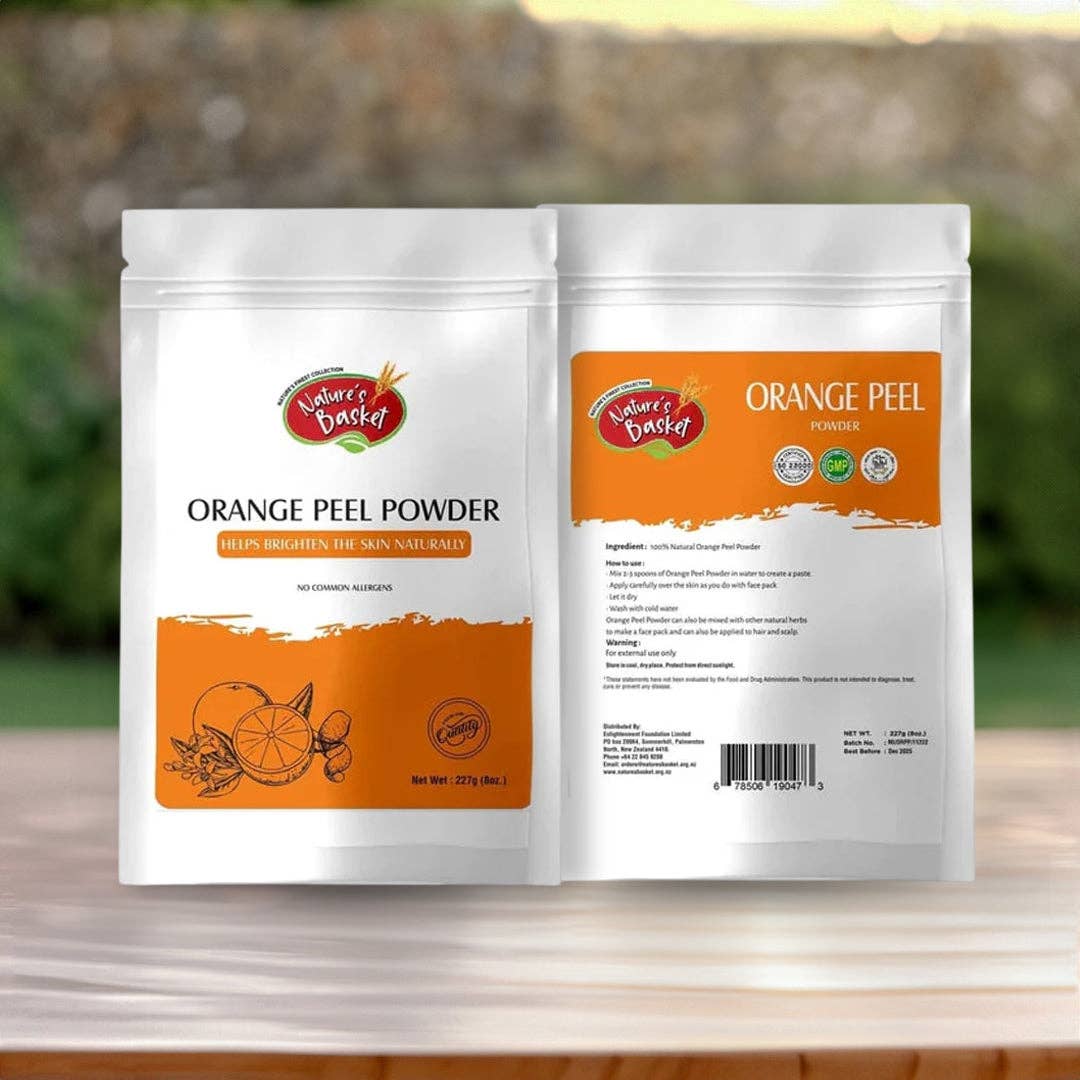 Natures Basket - Venta al por mayor Proteínas y superalimentos en polvo - Polvo de Cáscara de Naranja (Citrus Sinensis) Nature's Basket 227g3