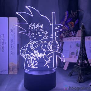 Lampe Plasma Dragon Ball Z Gogeta - Lampe DBZ - Saiyan-Boutik