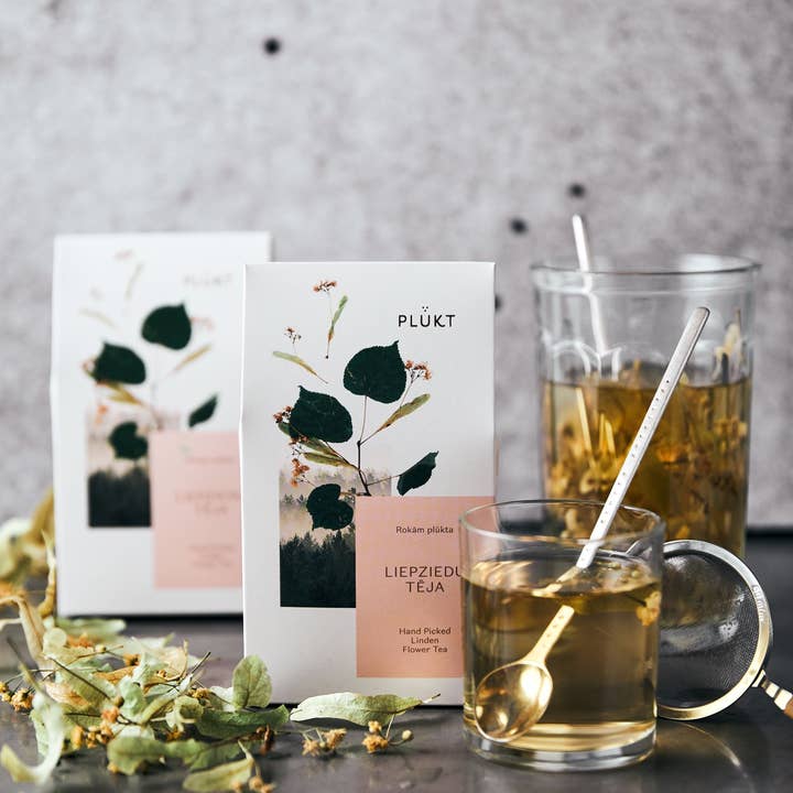Plūkt - Wholesale Health/Detox Tea - Linden Tea - honey tea, certified organic Nordic herbal tea1