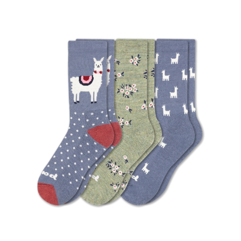 Pacas - Wholesale Socks - Women's - 3 Pack - Women's Crew Pacas Socks91