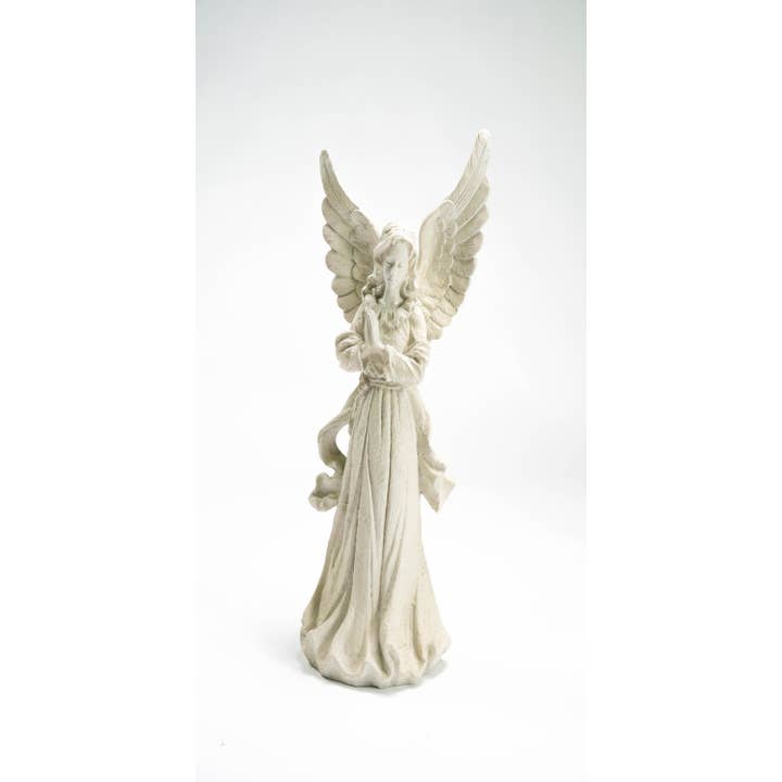 Hi-Line Gift Ltd. - Wholesale Decorative Figurine - Angel Standing W/Wings Up2