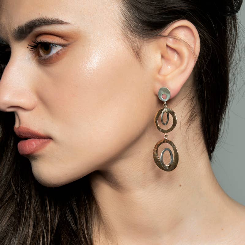 Nemoris Gioielli – wholesale Hängande örhängen – 3D örhängen1