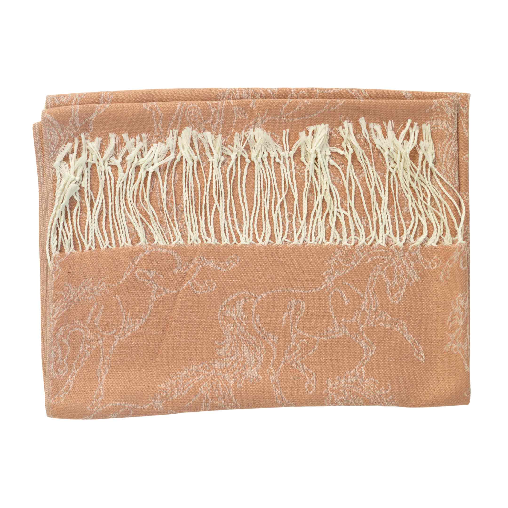 AWST Intl - Wholesale Scarf - Women's - AWST Int'l Lila Linear Horses Pashmina Scarf9