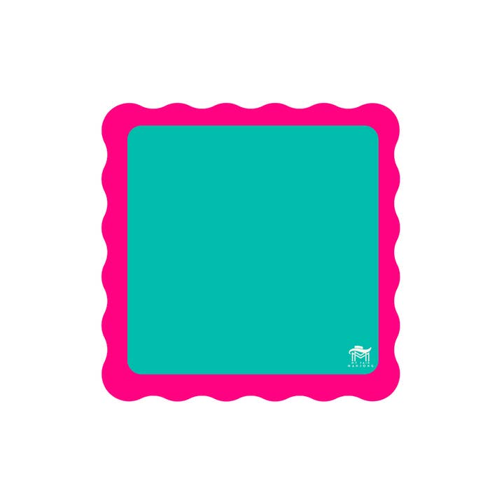 My Fair Mahjong - Wholesale Board Game - MINI MAHJONG MAT | Color Wave | 21" x 21"