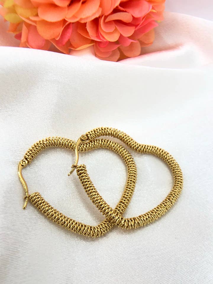 Hart oorbel voor wholesale door Kimbara Butik