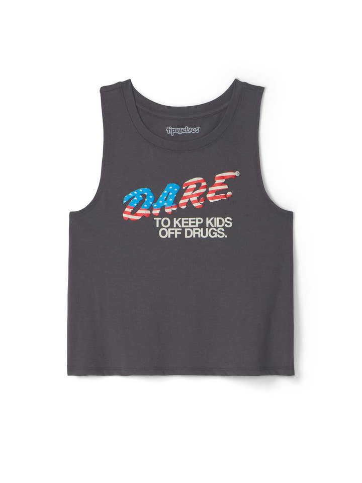 Tipsy Elves - Wholesale Tanktop - Dames - Verklaring van DARE Tanktop - Dames 90's Patriottische Tanktop1