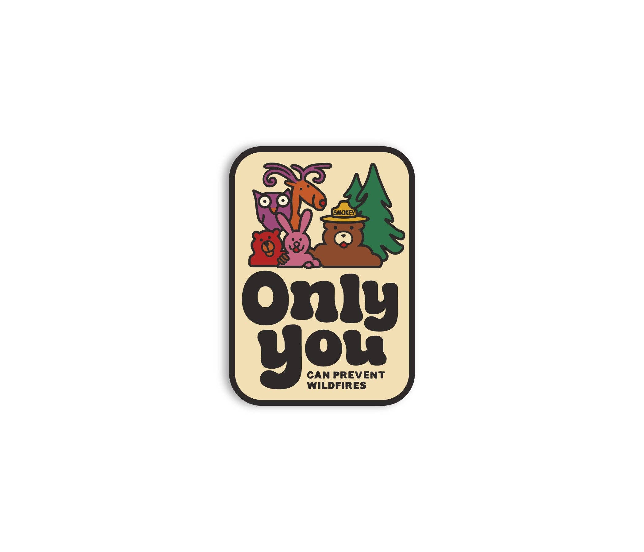 The Landmark Project - Wholesale Sticker - Only You Retro Sticker1
