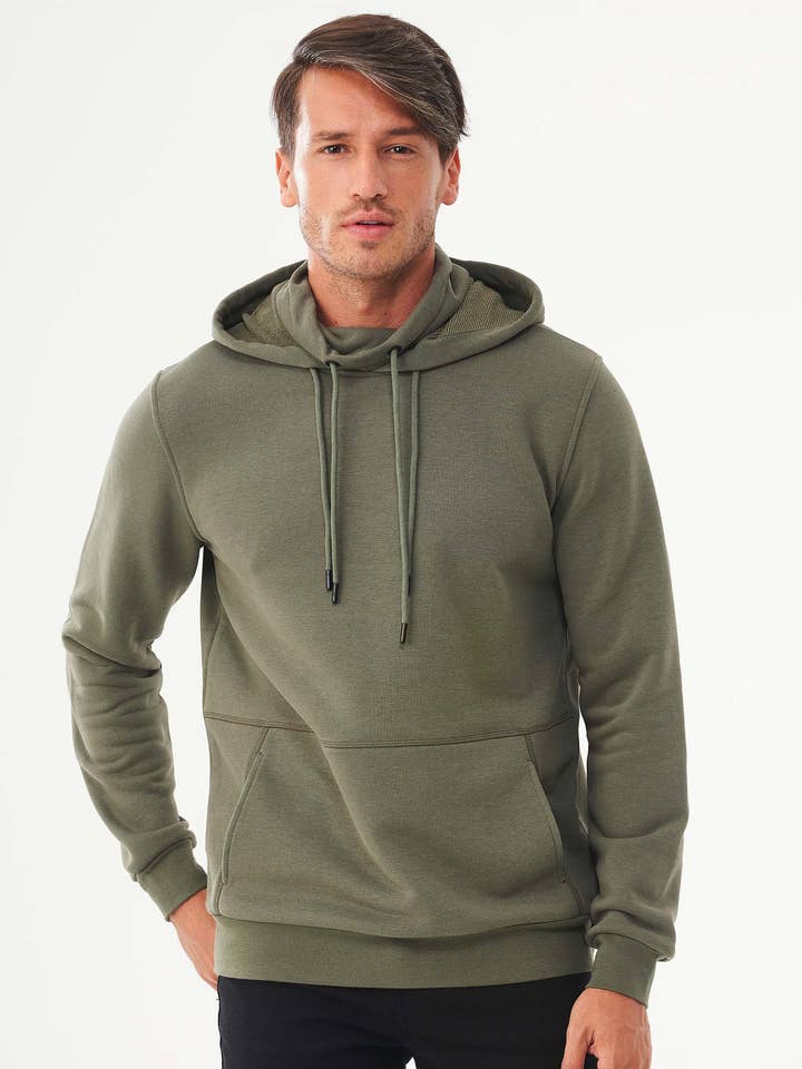 Hoodie aus Bio-Baumwolle & Modal mit recyceltem Polyester für den Großhandel von ORGANICATION
