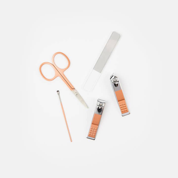 Caroline Gardner - Wholesale Nailcare Set - Mono Hearts Manicure Set