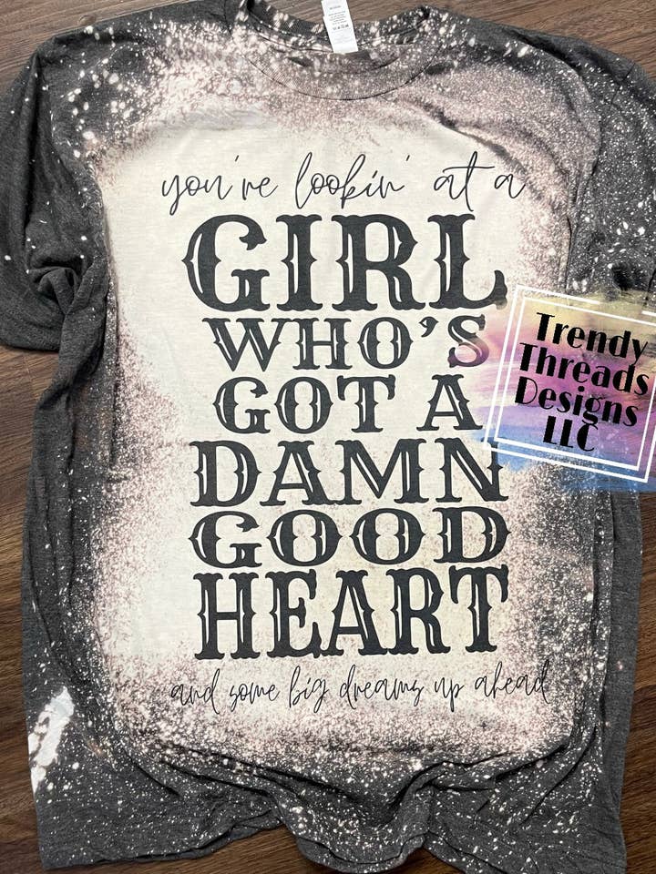 Camisa Atta Rapariga por atacado de Trendy Threads Designs LLC