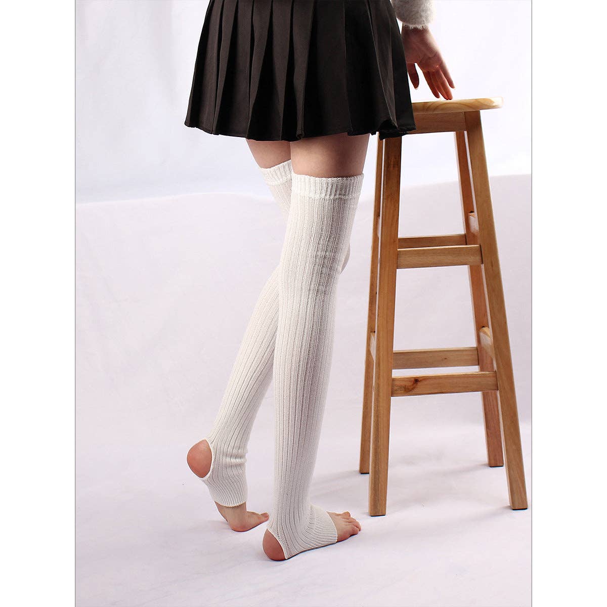 SALINA TRADING INC - Wholesale Socks - Women's - Women's Over-the-Knee Thick Knit Leg Warmers4
