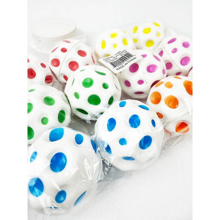 MIX COLOR White Tone Super High Bouncing Balls Toys for wholesale on Faire