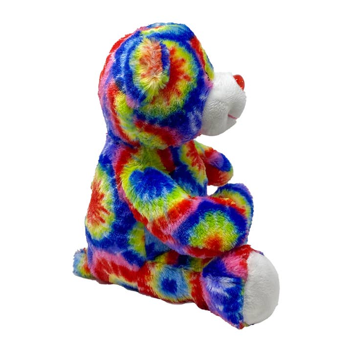 The RGU Group - Wholesale Stuffed/Plush Toy - Kids & Baby - 9" Tie-Dye Teddy Bear